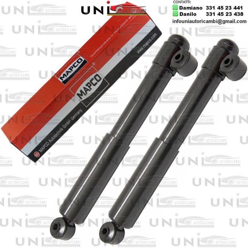 2 Ammortizzatori Posteriori Rinforzati a Gas Fiat Cinquecento (170)​ da 07.1991 a 01.2010