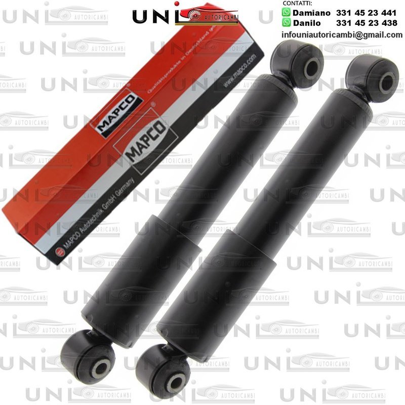 2 Ammortizzatori Posteriori Rinforzati a Gas Fiat Punto (176)​ da 09.1993 a 09.2003