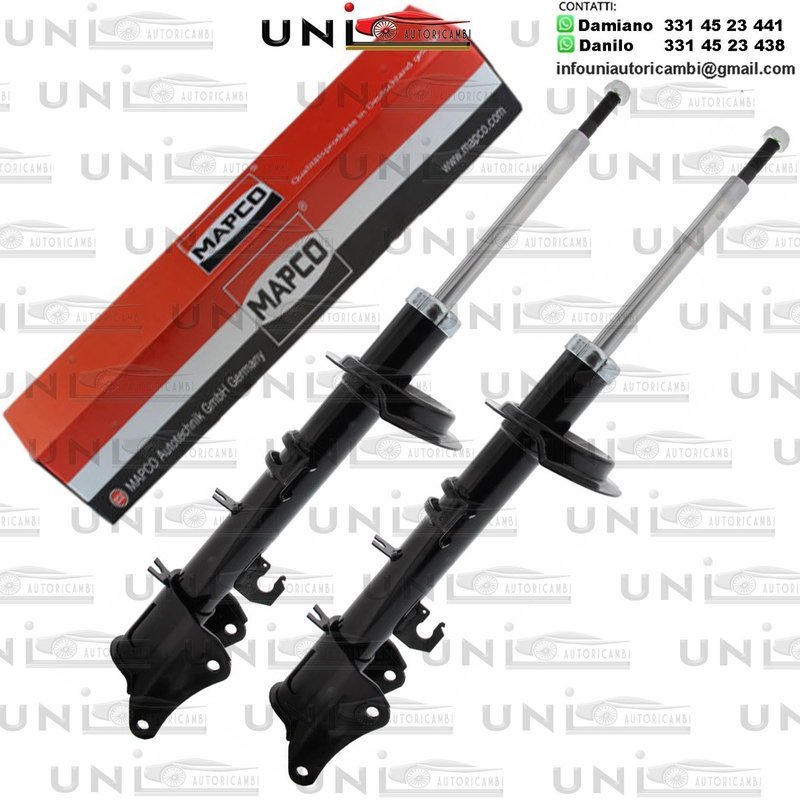 2 Ammortizzatori Posteriori Rinforzati a Gas Alfa Romeo 147 (937) / 156 Sportwagon (932) da 05.2000 a 03.2010