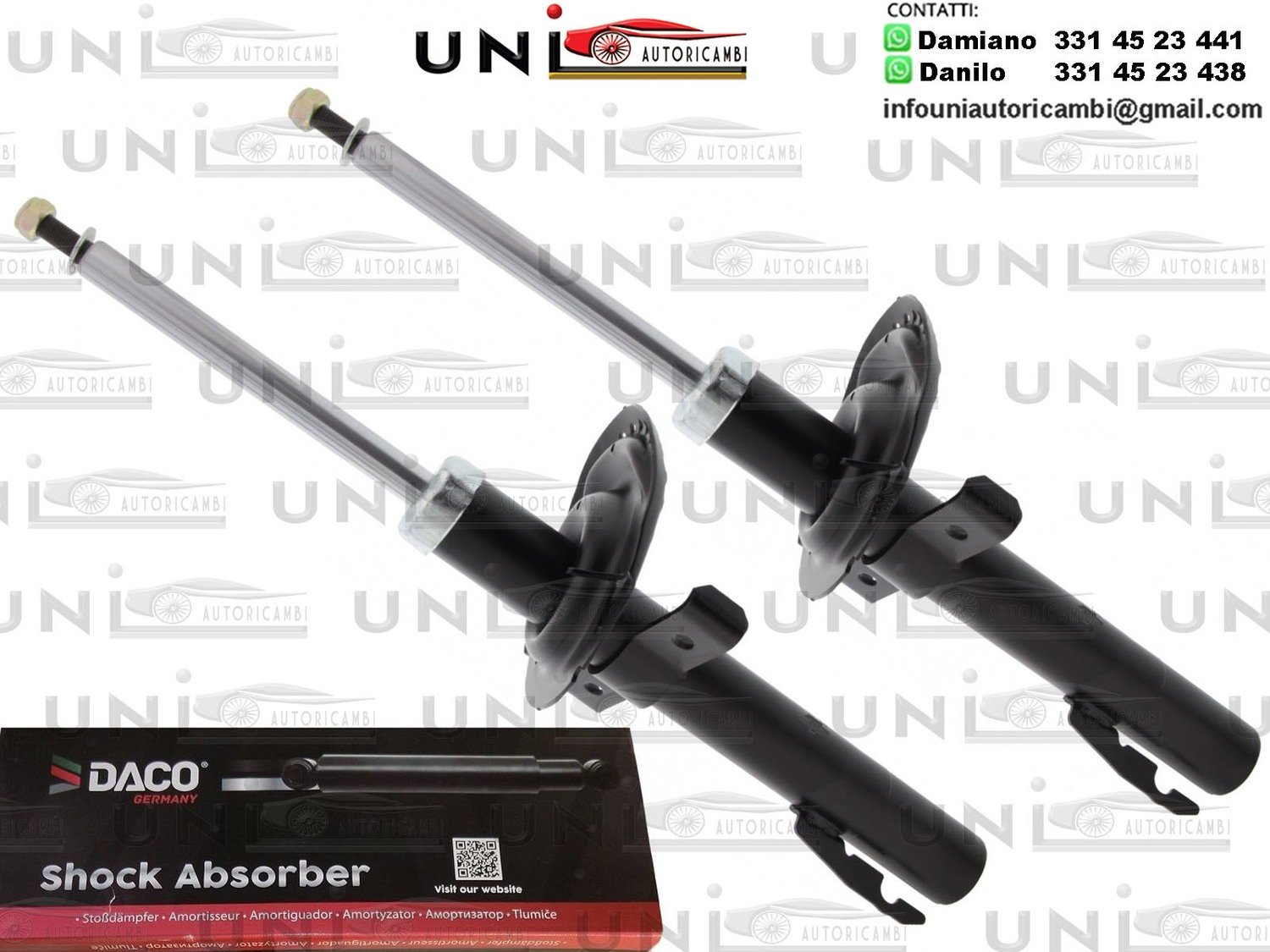 2 Ammortizzatori Anteriori a Gas Renault Grand Scenic II (JM0/1)​ da 06.2003 a -