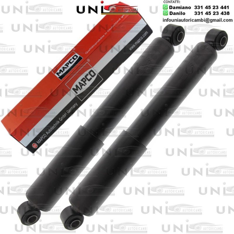 2 Ammortizzatori Posteriori Rinforzati a Gas Citroen Jumper Furgonato (230L)​ da 02.1994 a 04.2002