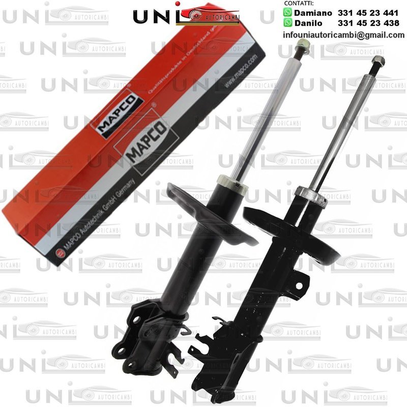 2 Ammortizzatori Anteriori Rinforzati a Gas Abarth Grande Punto / Fiat Grande Punto / Linea / Punto Evo / Opel Corsa D