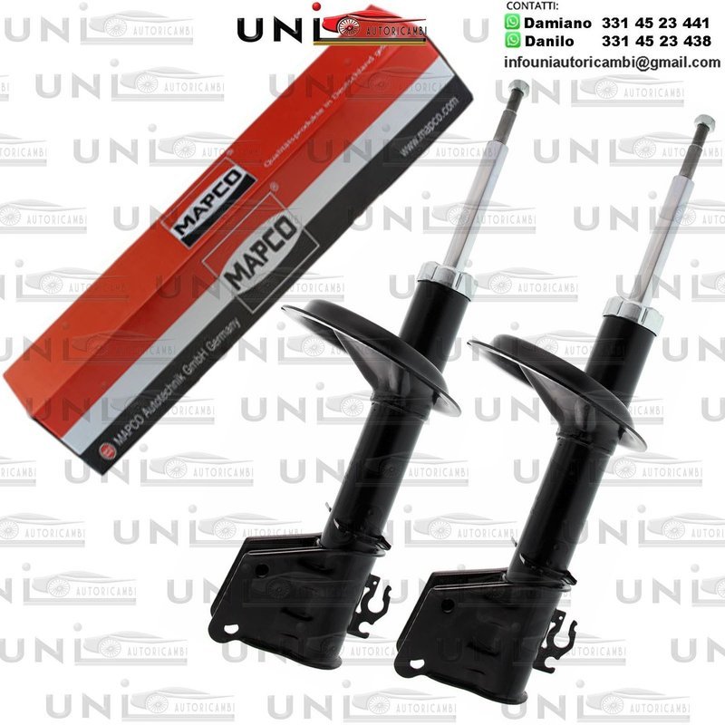 2 Ammortizzatori Anteriori Rinforzati a Gas Fiat Doblo Cargo (223) da 03.2001 a 01.2010