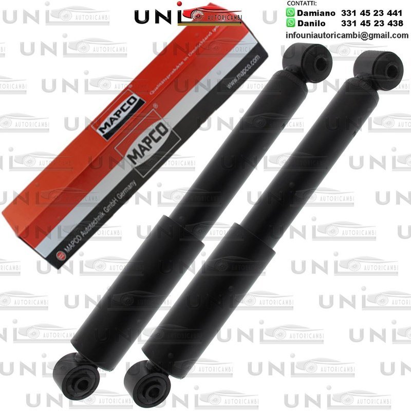 2 Ammortizzatori Posteriori Rinforzati a Gas Fiat 500 (312)​ da 10.2007 a -