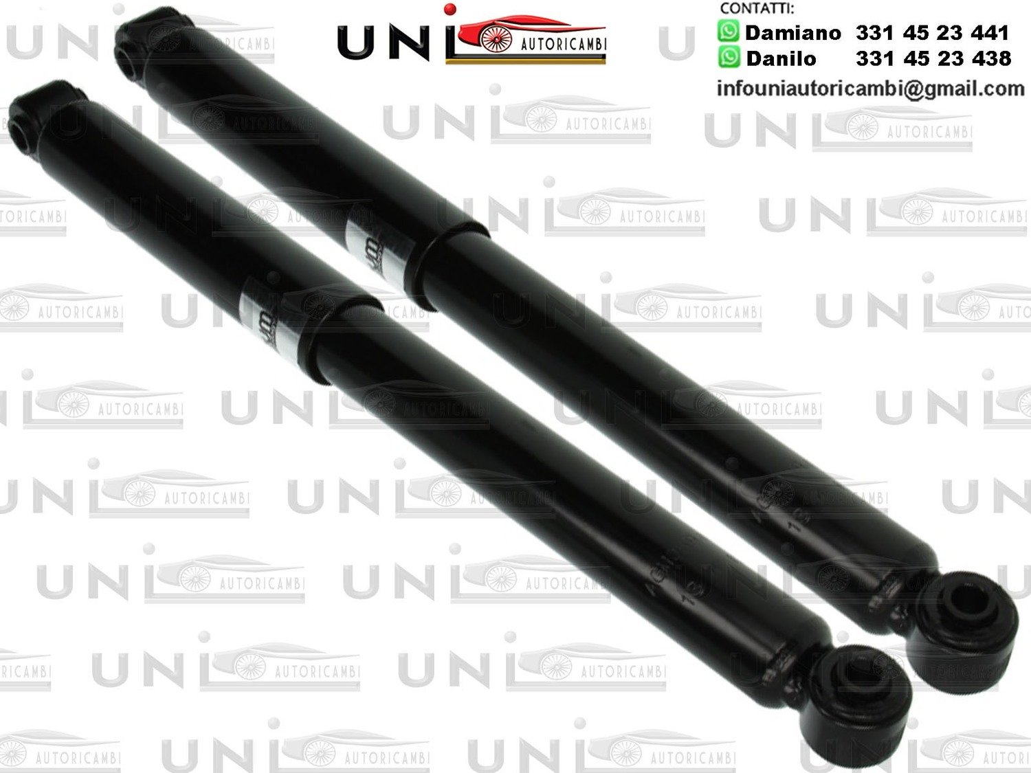 2 Ammortizzatori Posteriori a Gas Mercedes-Benz Sprinter​​ (906)​ VW Crafter (2E) da 06.2006 a 12.2013​