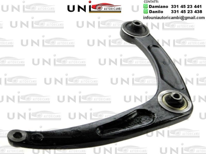 1x Braccio anteriore Inferiore Destro DX CITROEN BERLINGO, C4, C4 GRAND PICASSO I, C4 I, C4 PICASSO I; PEUGEOT 307, 307 CC, 307 SW, PARTNER, PARTNER TEPEE 1.2-Electric 08.00-