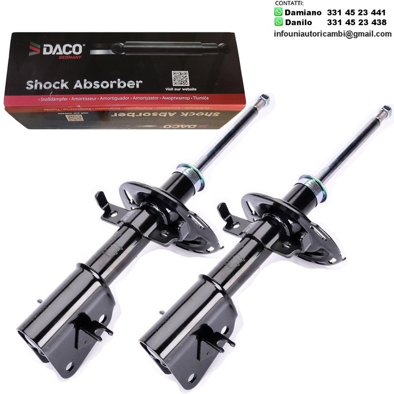 2 Ammortizzatori Anteriori a Gas Dacia Logan (LS)​ da 09.2004 a - / Renault Logan I (LS) da 09.2004 a -