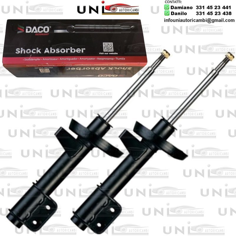 2 Ammortizzatori Anteriori a Gas Dacia Logan Express (FS) 1.4​ da 2009 a - / Renault Logan I (KS) 1.4​ da 2007 a -