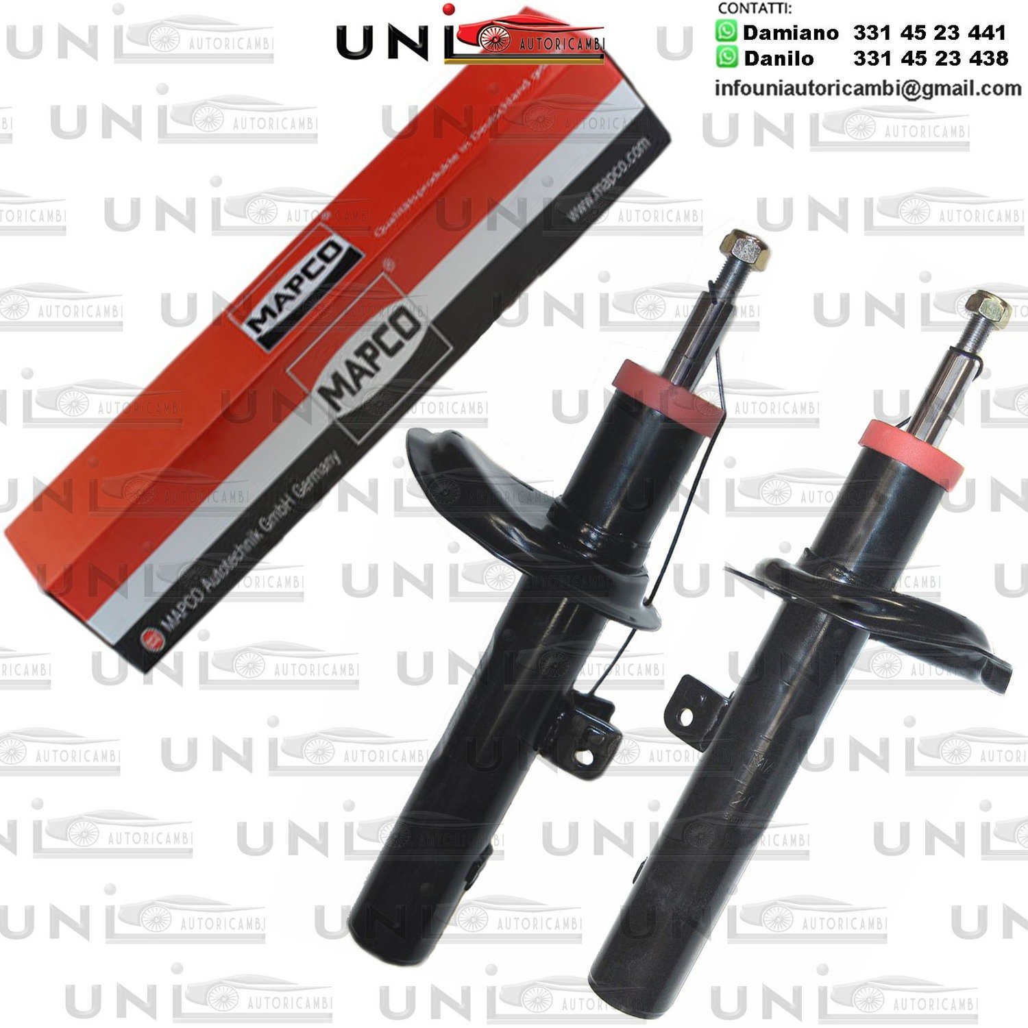 2 Ammortizzatori Anteriori a Olio Citroen ZX (N2)​ da 03.1991 a 04.2002