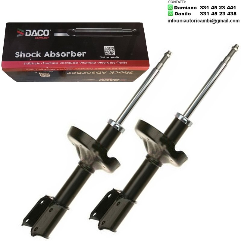 2 Ammortizzatori Anteriori a Gas Renault Clio II (BB0/1/2, CB0/1/2)​ da 09.1998 a 05.2005