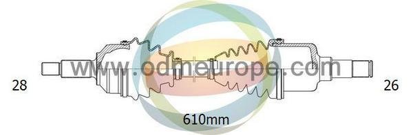 1 Albero Motore / Semiasse Anteriore DESTRO PER Grand Vitara XL-7 II 16v 4X4