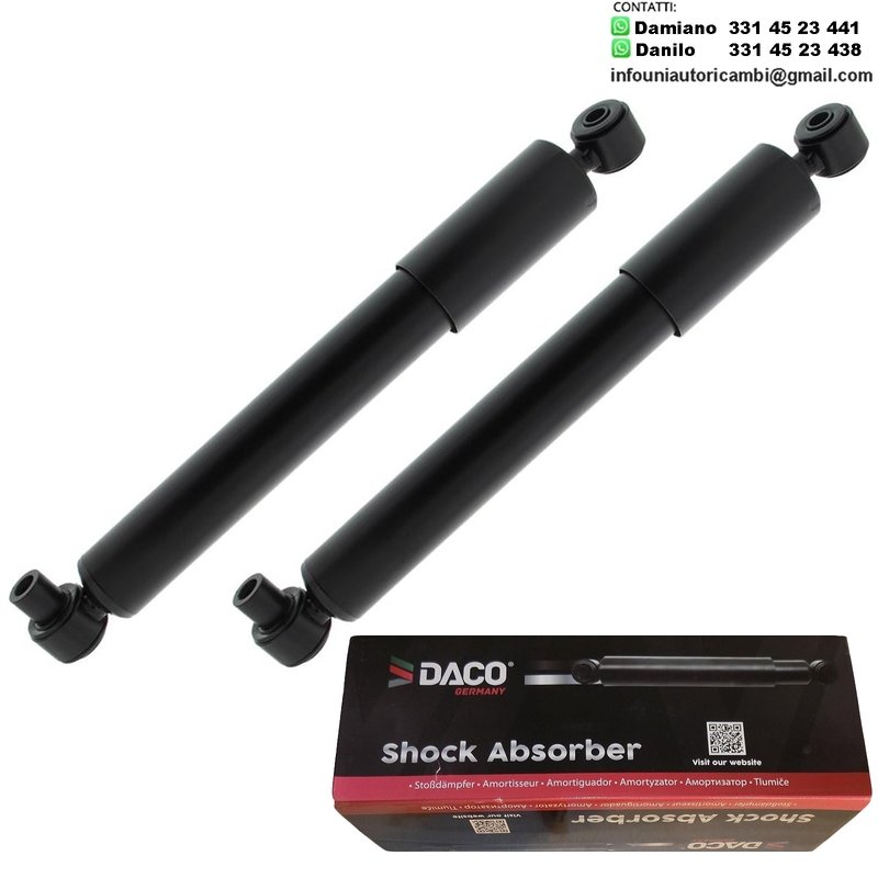 2 Ammortizzatori Anteriori a Olio Nissan Interstar Autobus (X70)​ da 07.1998 a 09.2006