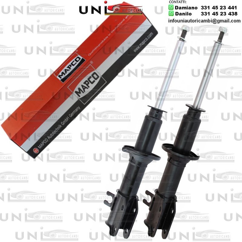 2 Ammortizzatori Anteriori a Olio Chevrolet Spark da 09.2000 a 12.2004​