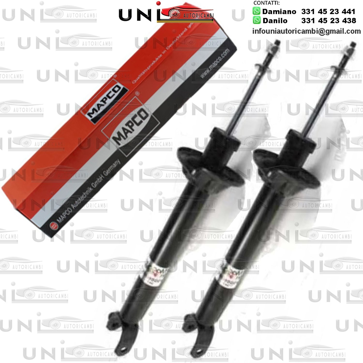 2 Ammortizzatori Posteriori a Olio Ford Puma (EC) da 03.1997 a 06.2002​