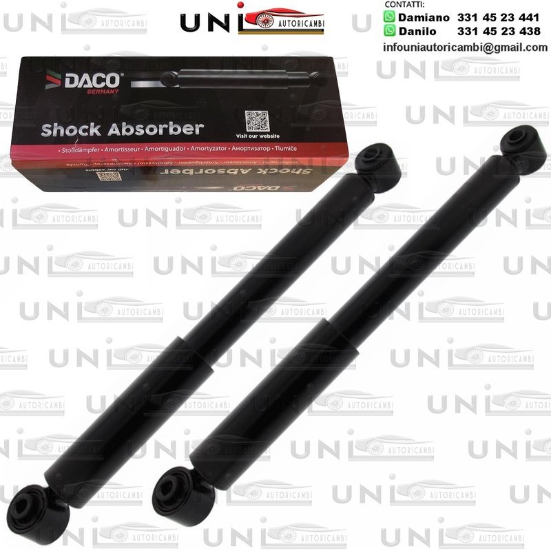 2 Ammortizzatori Posteriori a Gas Nissan Primastar Autobus (X83)​ da 03.2001 a 07.2014