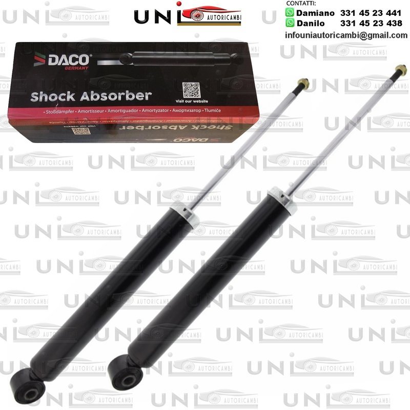 2 Ammortizzatori Posteriori a Gas Audi A3 (8P1)​ da 05.2003 a 08.2012​