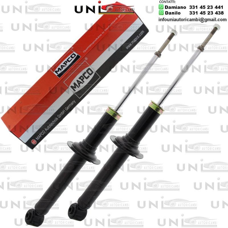 2 Ammortizzatori Posteriori Rinforzati a Gas Mitsubishi Lancer VIII