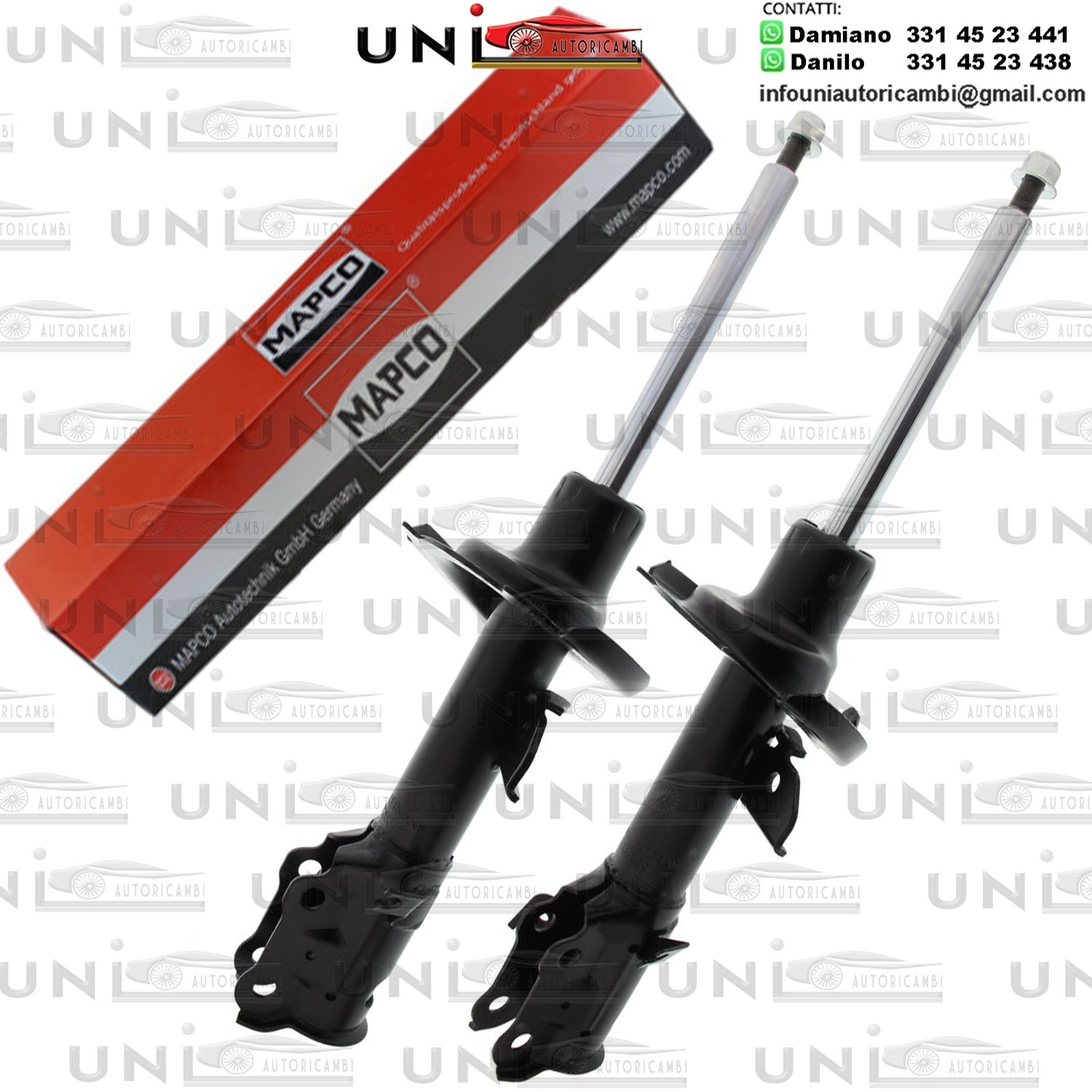 2 Ammortizzatori Anteriori Rinforzati a Gas MAZDA  (DE)​