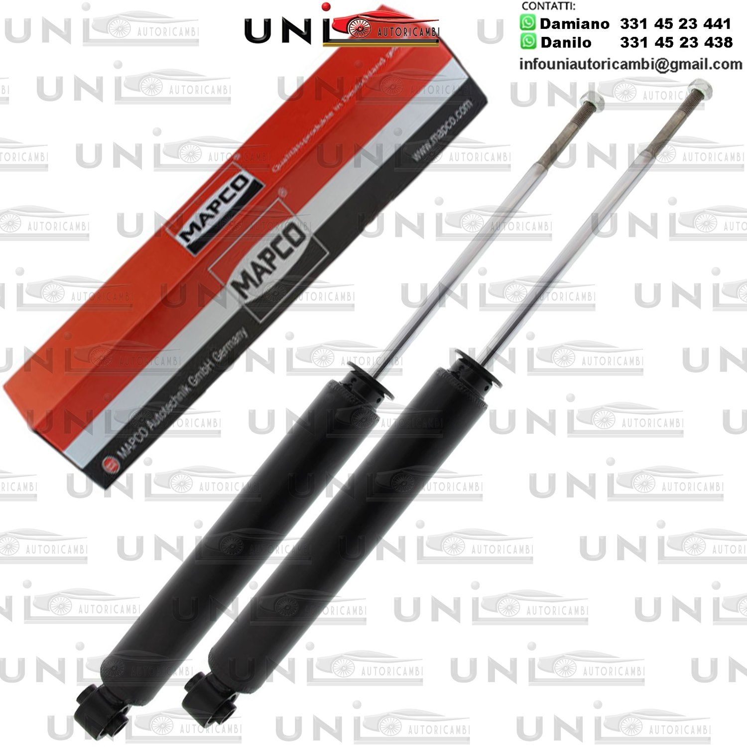 2 ​Ammortizzatori Posteriori Rinforzati a Gas MAZDA CX-7 (ER)​ / DISI TURBO