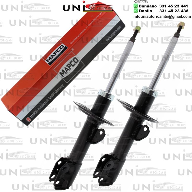 2 Ammortizzatori Anteriori Rinforzati a Gas Daihatsu Charade​ da 05.2011 a -​