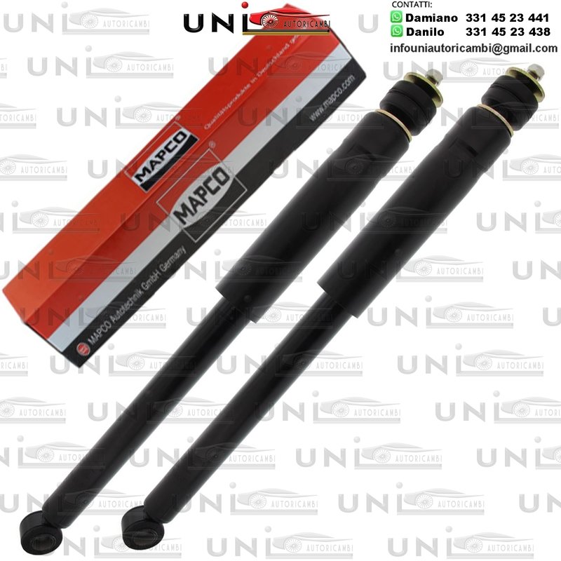 2 Ammortizzatori Posteriori Rinforzati a Gas Suzuki Swift​ III (MZ, EZ)​ da 02.2005 a -​