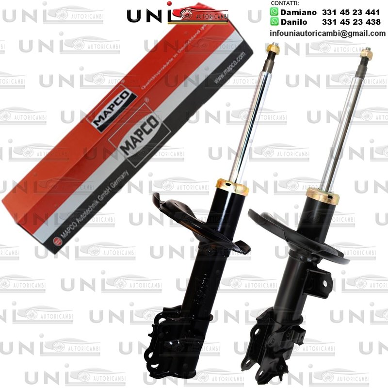 2 Ammortizzatori Anteriori Rinforzati a Gas Hyundai Accent III (MC)​ da 11.2005 a 11.2010