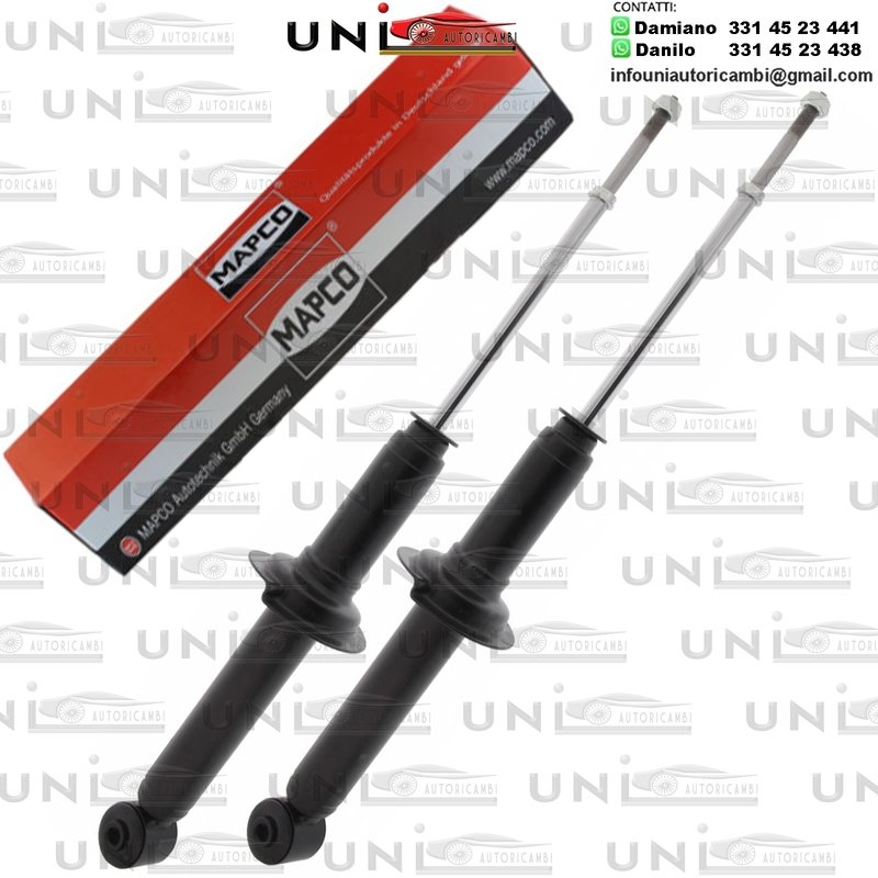 2 Ammortizzatori Posteriori Rinforzati a Gas Mitsubishi Carisma (DA)​ da 07.1995 a 06.2006​