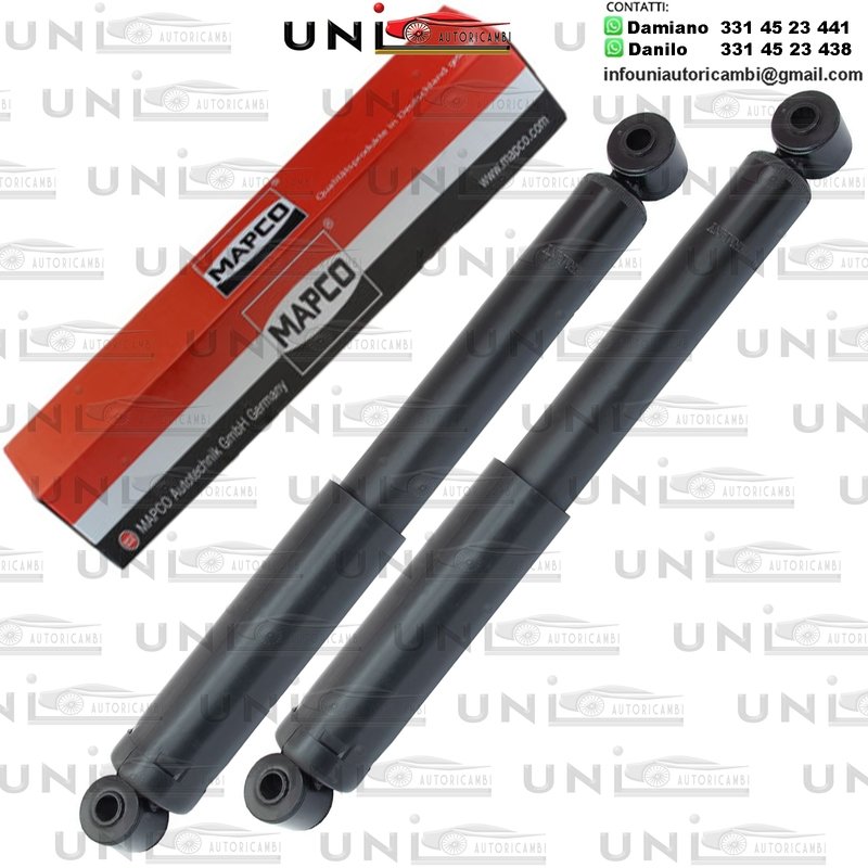 2 Ammortizzatori Posteriori Rinforzati a Gas Chevrolet Spark​ da 09.2000 a 12.2004​