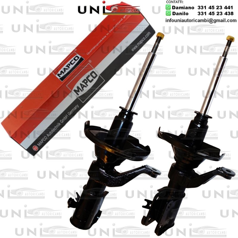 2 Ammortizzatori Anteriori Rinforzati a Gas HONDA Civic  VII Coupé / Hatchback / Tre volumi (EM2)​