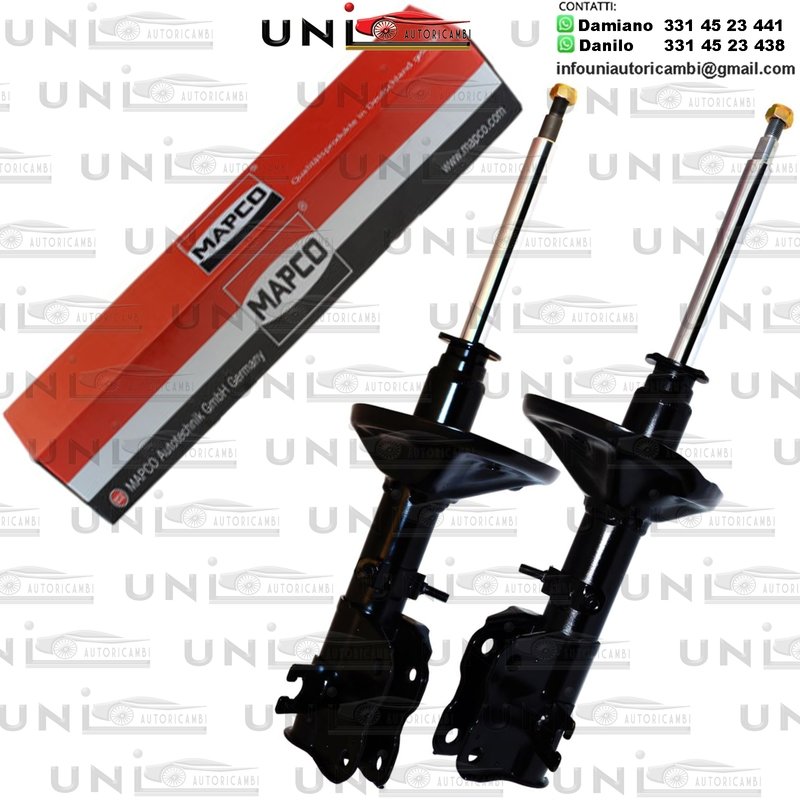 2 ​Ammortizzatori Anteriori Rinforzati a Gas Mitsubishi Colt IV / Station Wagon / Proton Persona / Wira