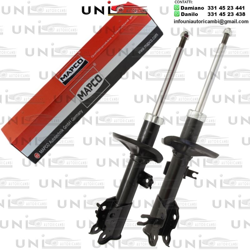 2 Ammortizzatori Anteriori Rinforzati a Gas CHEVROLET Aveo 2 volumi / Coda spiovente / CHEVROLET Kalos