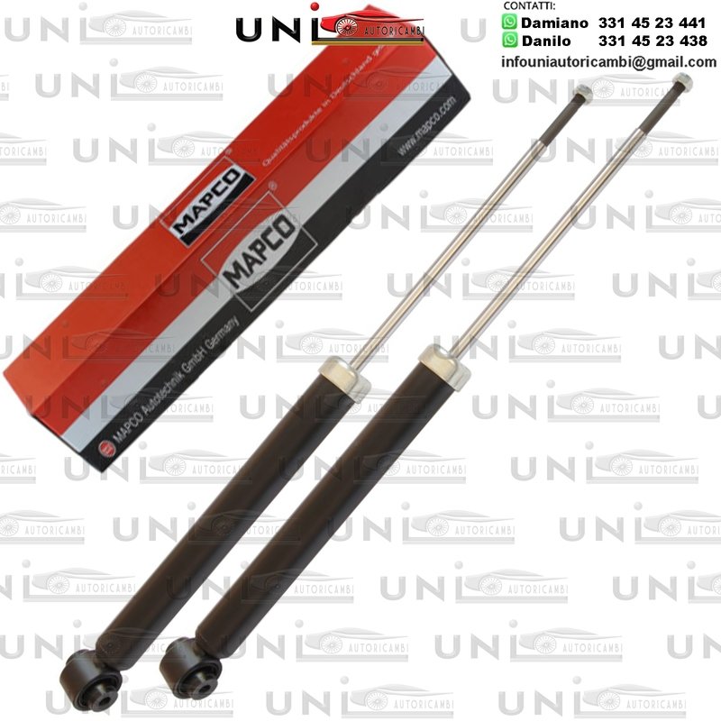 2 Ammortizzatori Posteriori Rinforzati a Gas CHEVROLET Aveo 2 volumi / DAEWOO / Kalos