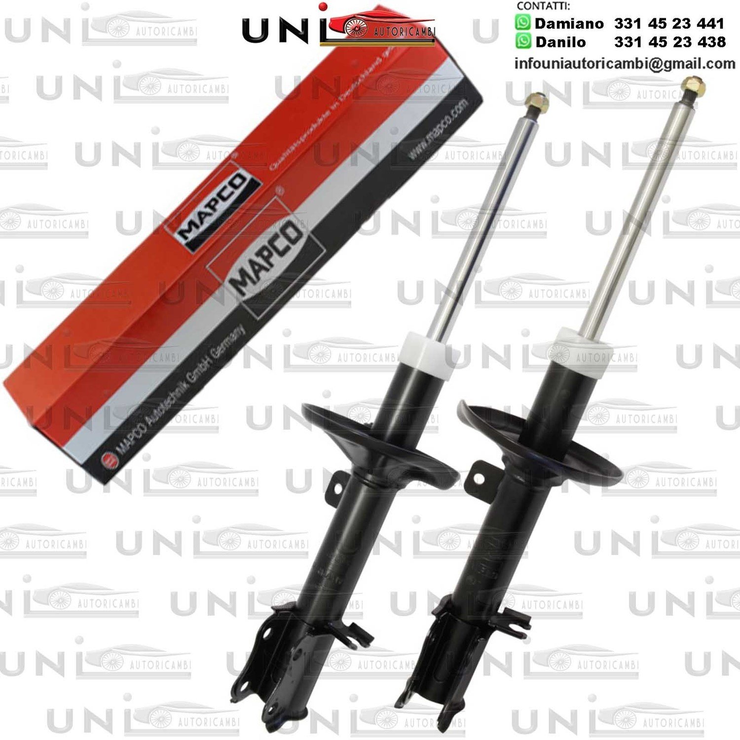 2 ​Ammortizzatori Posteriori Rinforzati a Gas Daewoo Nubira (KLAJ)​