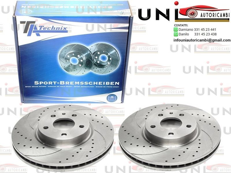 2X Dischi Sportivi Anteriori Ford Mondeo V Saloon Hatchback Tournament  Tipo (BA7)