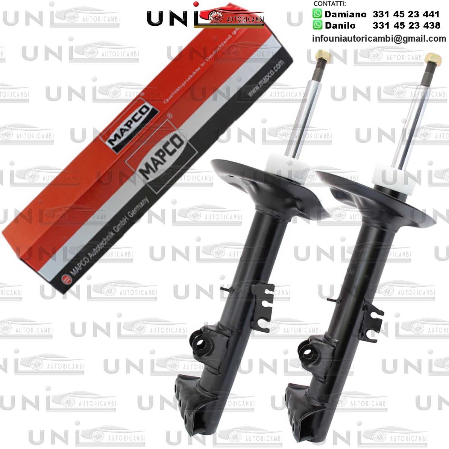 2 Ammortizzatori Anteriori Rinforzati a Gas BMW Serie 3 Cabriolet  Coupé Touring