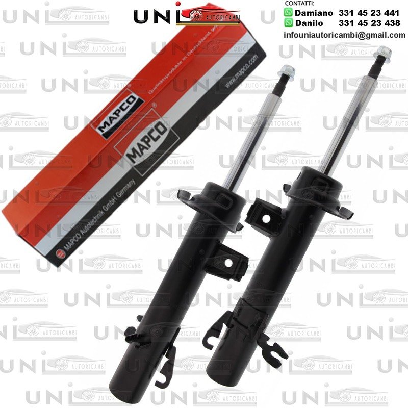 2 Ammortizzatori Anteriori Rinforzati a Gas Mini Mini (R50, R53)​ da 03.2006 a 09.2006​