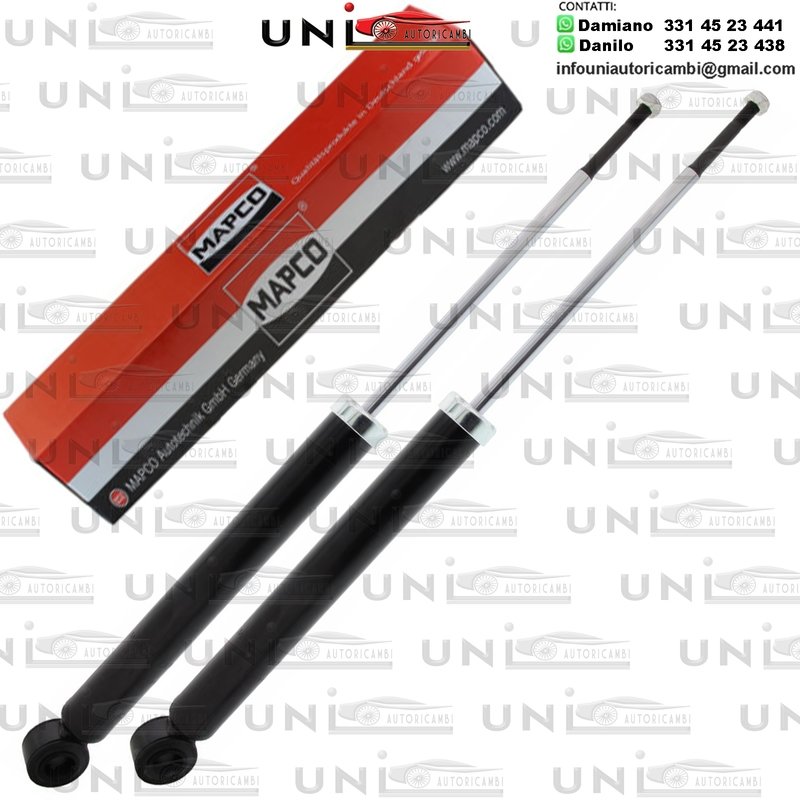 2 ​Ammortizzatori Posteriori Rinforzati a Gas Opel Agila (B)​ da 04.2008 a -​