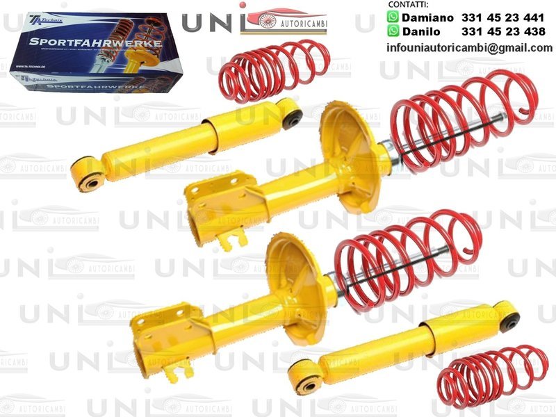 Kit Assetto Sportivo Fisso Tatechnix Alfa Romeo 155 (167) da 1992 a 1994