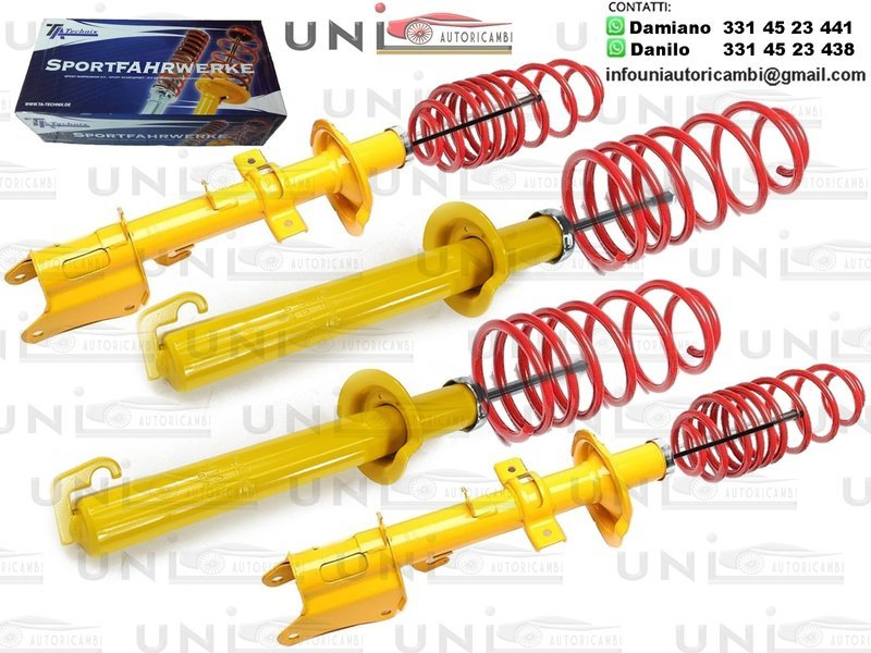 Kit Assetto Sportivo Fisso Tatechnix Alfa Romeo 156 Berlina (932) da 1997 a 2005