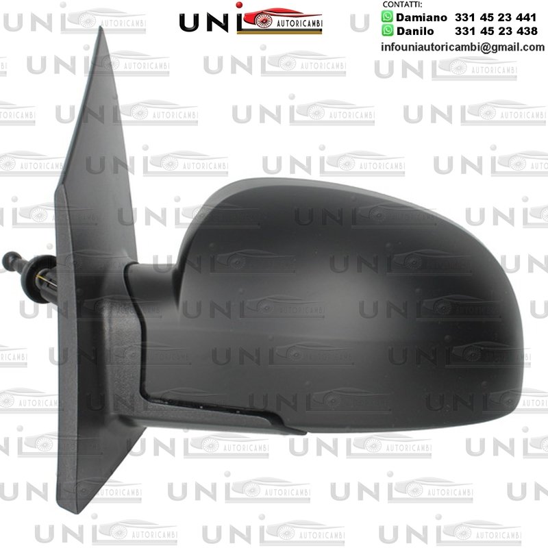 Specchietto completo Anteriore Sinistro Manuale HYUNDAI CLICK da 2002 a 2009 / GETZ da 2002 / TB da 2002