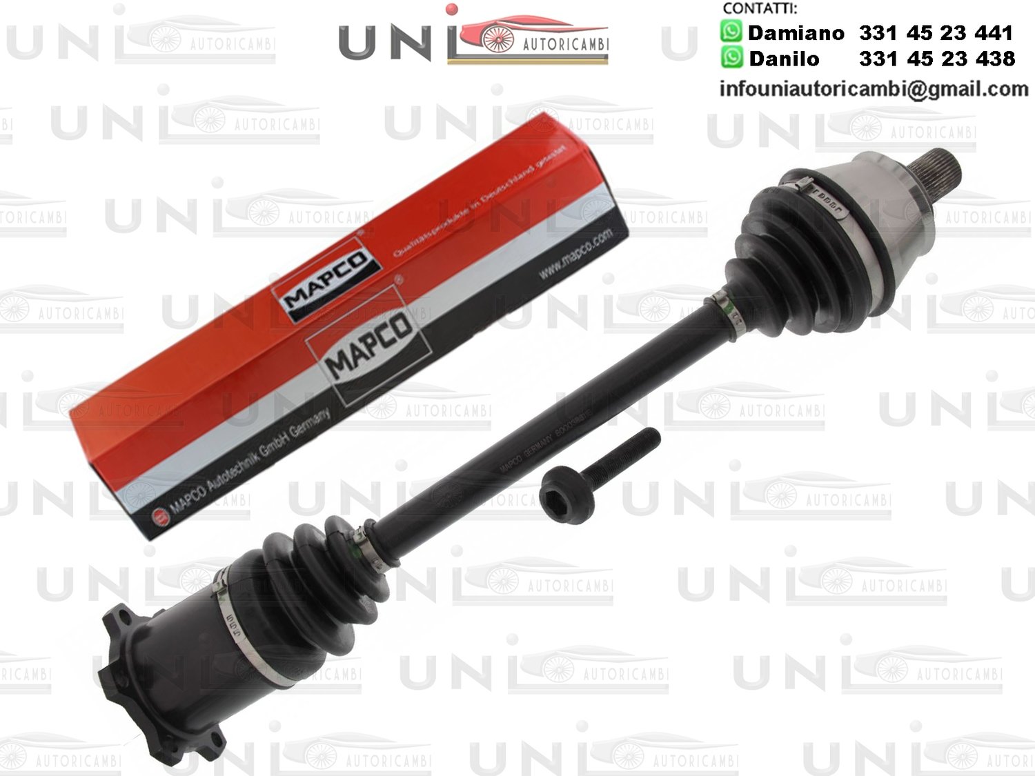 Semiasse Anteriore SINISTRO AUDI A6 / AVANT (4F5, C6) 2.0, 2.8, 3.2 / TFSI 2.4, 3.0