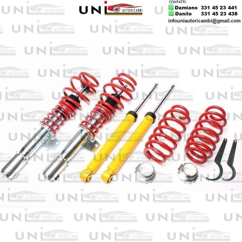 TA Technix coilover kit to front load 1106-1190kg Audi A3 / Seat Altea , Leon, Toledo III / Skoda Octavia II / VW Golf V, Golf Plus, Jetta III, Passat 3C, Touran