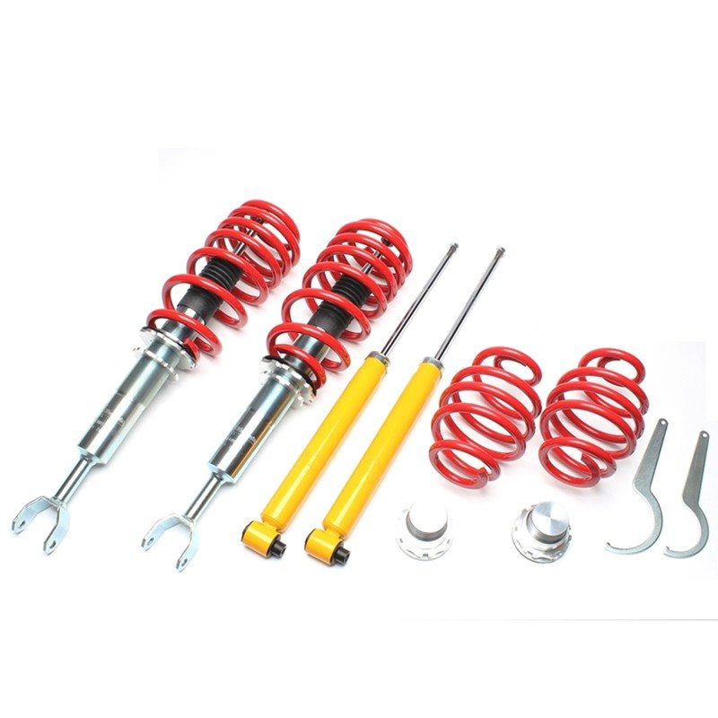 1 x Assetto a GHIERA REGOLABILE per: VW PASSAT 3B 3BG dal 1996-2004 , AUDI A6 4B dal 1998-2005 , SKODA SUPERB dal 2002-2008