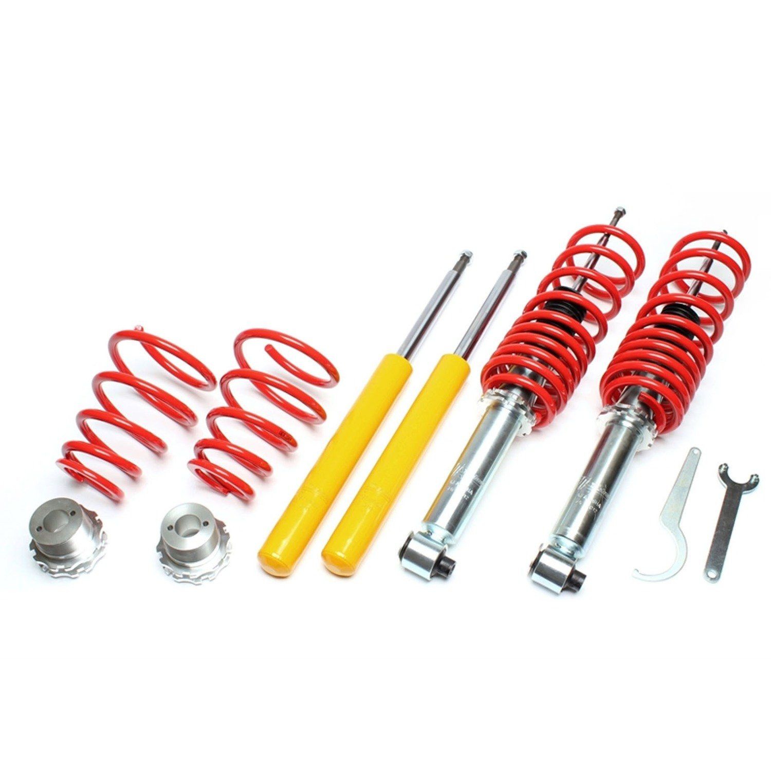 1 x Assetto a GHIERA REGOLABILE AUDI 100 / A6 ( 4 / 5 / 6 Cilindri ) Incluso Quattro + Avant da 12.1990