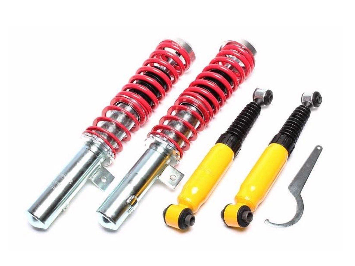 1x Assetto a GHIERA REGOLABILE per: PEUGEOT 206 / 206 CC / 206 SW tipo 2 dal 1998-2006