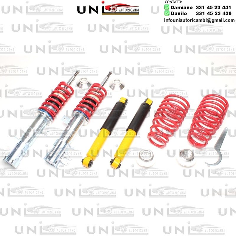 Assetto a Ghiera Regolabile per: Fiat 500 / 500 Abarth tipo 312 dal 2007 - , FORD KA RU8 dal 2008-