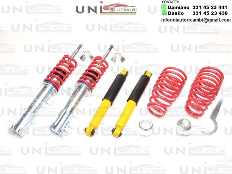 Assetto a Ghiera Regolabile per: Fiat 500 / 500 Abarth tipo 312 dal 2007 - , FORD KA RU8 dal 2008-