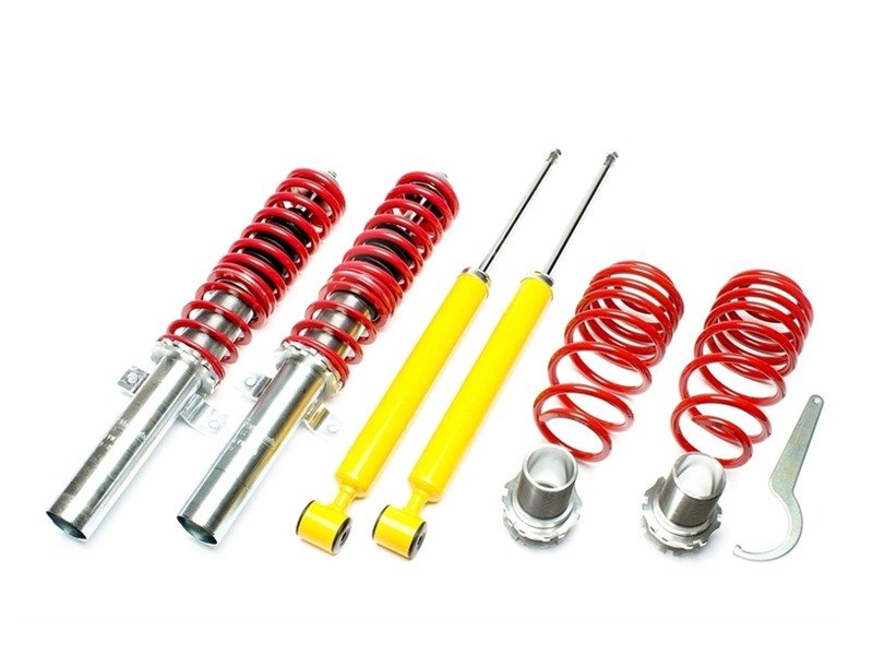1x Assetto a GHIERA REGOLABILE per: AUDI A1 - SEAT IBIZA 6L 6J - SKODA FABIA 6Y - VW POLO 9N 6R