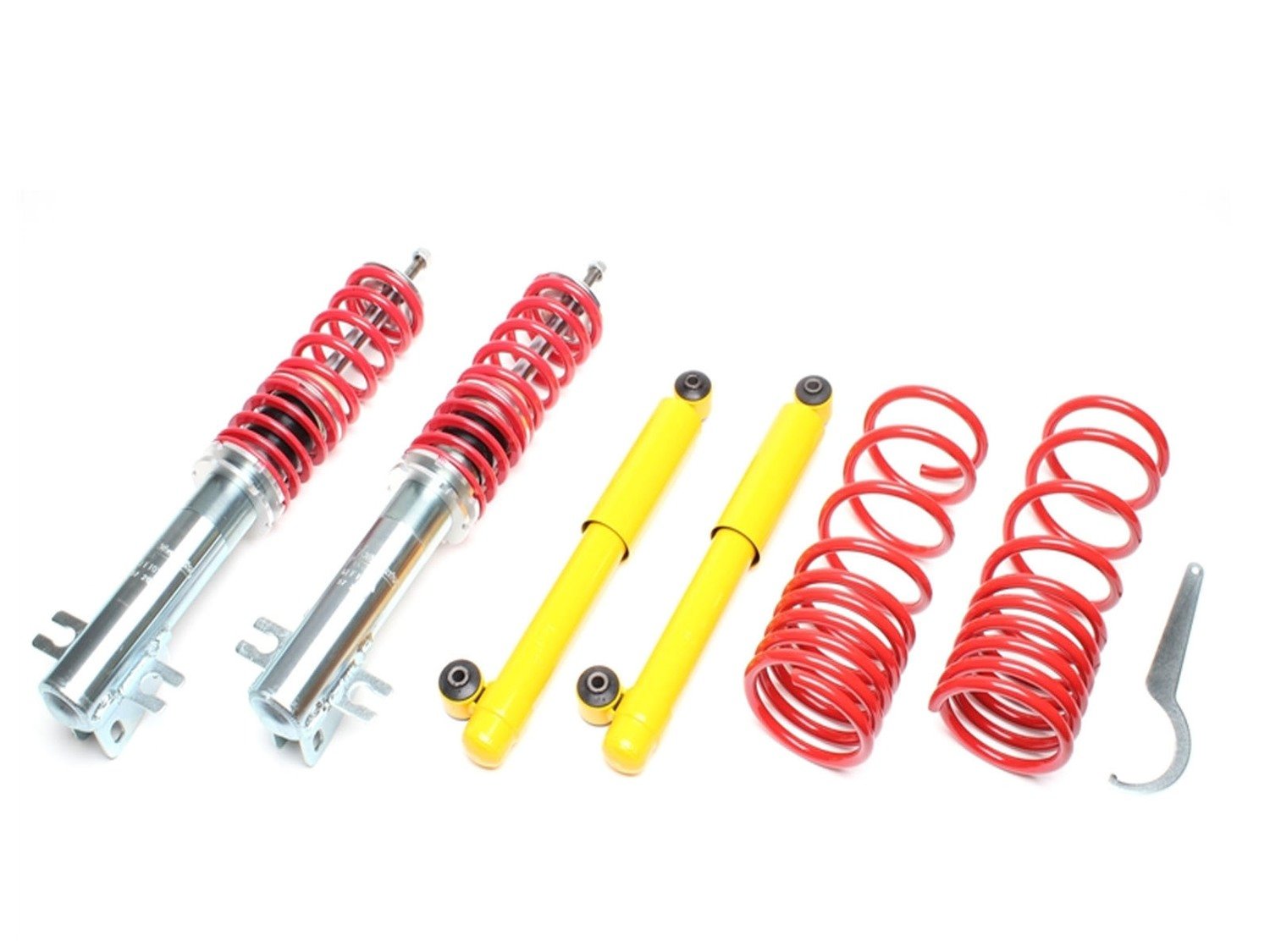 1x Assetto a GHIERA REGOLABILE per: FIAT CINQUECENTO 170 dal 1992 - 1998 , FIAT SEICENTO 187 dal 1998 - 2009