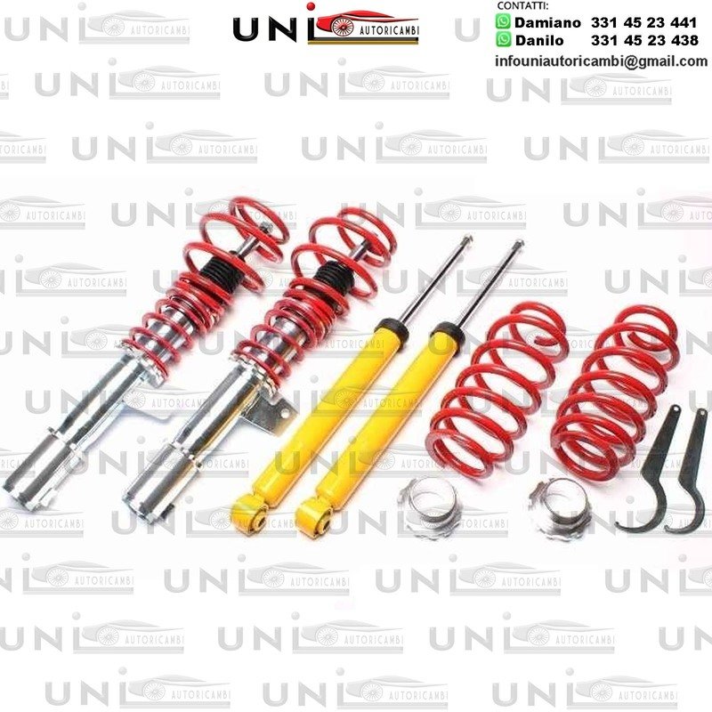TA Technix coilover kit to front load 1105kg Audi A3 / Seat Altea , Leon, Toledo III / Skoda Octavia II / VW Golf V, Golf Plus, Jetta III, Passat 3C, Touran